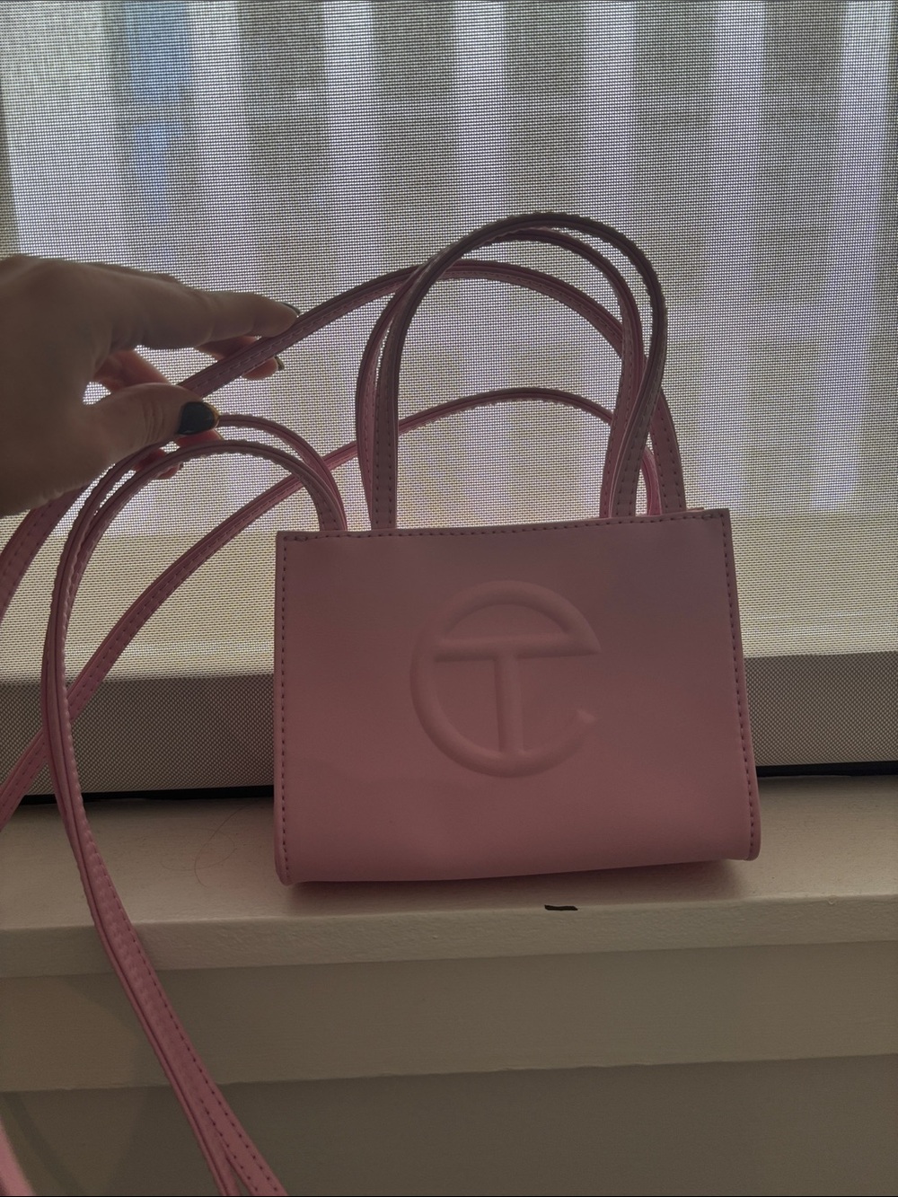 Bubblegum Pink Mini Telfar Shopping Bag